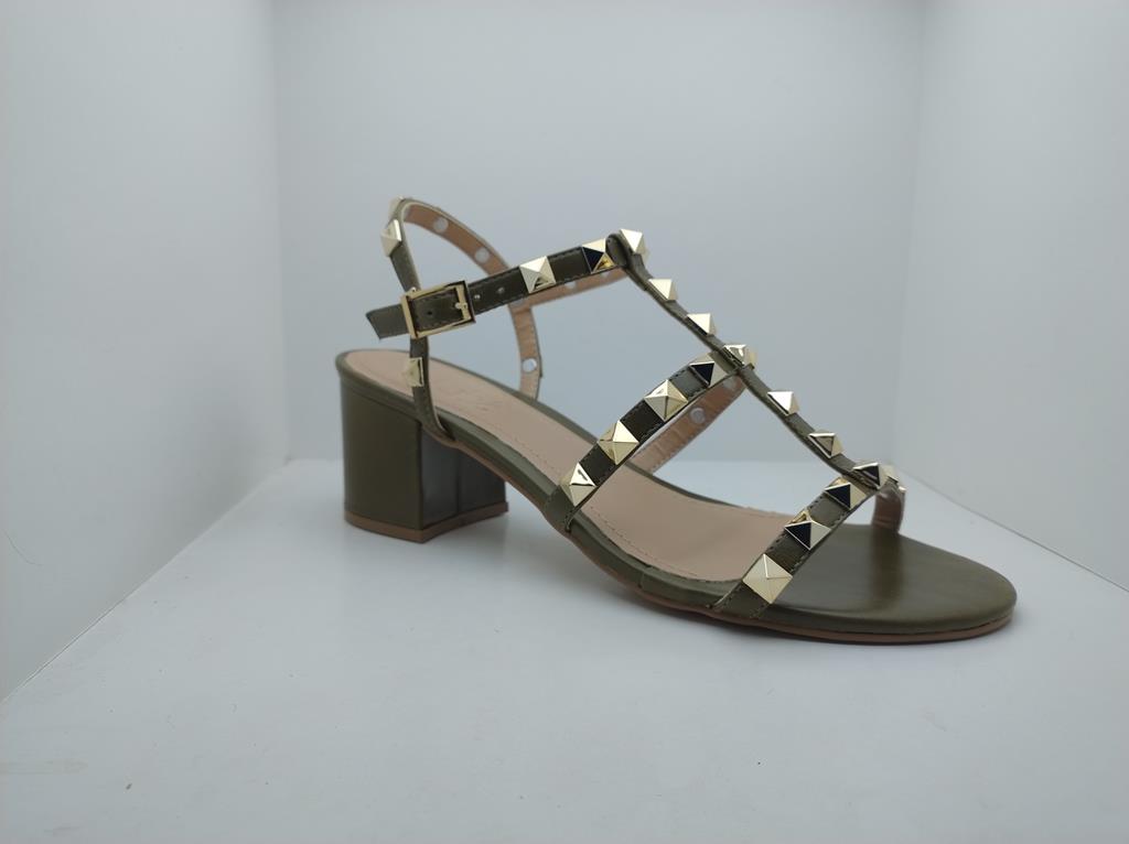 Sandália Salto Bloco - Claire